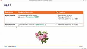 Как проверить удержанный НДФЛ в Улыбка Радуги