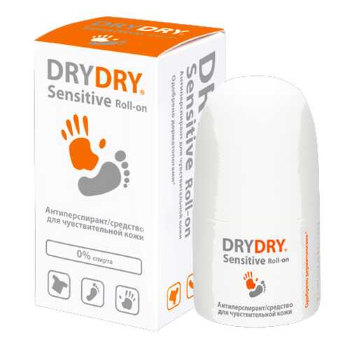 Дезодорант Dry Dry Sensitive 50 мл в Улыбка Радуги