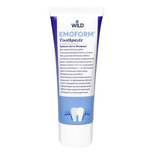 Зубная паста Эмоформ Dr. Wild, 75 мл в Улыбка Радуги