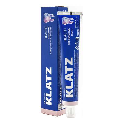 Зубная паста Klatz HEALTH Сенситив 75 мл в Улыбка Радуги