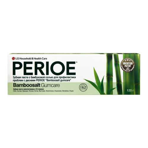 Зубная паста Perioe Bamboosalt gumcare 120 г в Улыбка Радуги