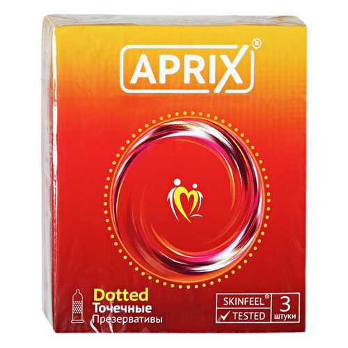 Aprix Dotted презервативы точечные №3 в Улыбка Радуги