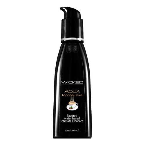 Лубрикант с ароматом кофе мокко Wicked Aqua Mocha Java 60 мл. в Улыбка Радуги