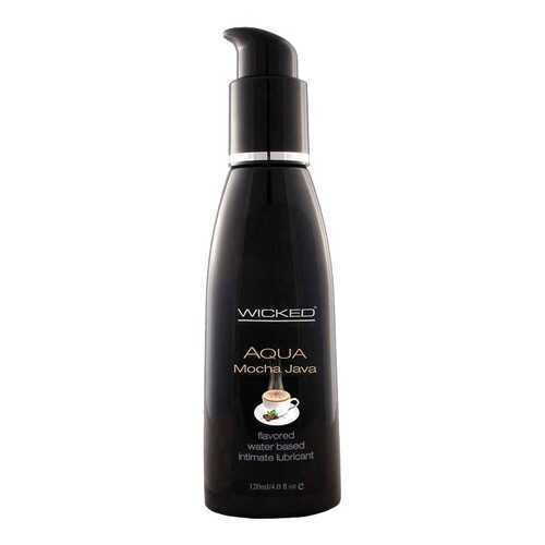 Лубрикант со вкусом кофе мокко Wicked Aqua Mocha Java 120 мл. в Улыбка Радуги
