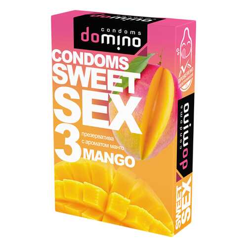 Презервативы Luxe DOMINO SWEETSEX, манго №3 в Улыбка Радуги