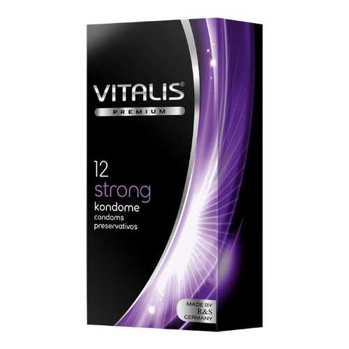 Презервативы Vitalis premium strong 12 шт. в Улыбка Радуги