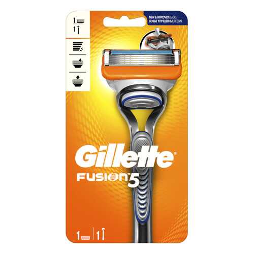 Мужская бритва Gillette Fusion5 с 1 сменной кассетой в Улыбка Радуги