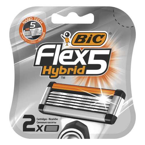 Сменные кассеты BIC Flex 5 Hybrid 2 шт в Улыбка Радуги