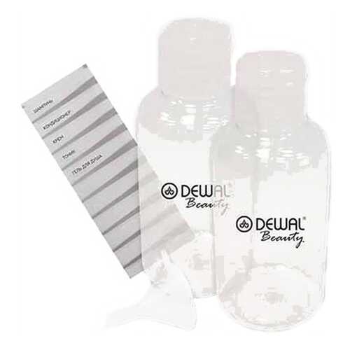 Дорожный набор баночек для путешествий Dewal Beauty DBTS2B в Улыбка Радуги
