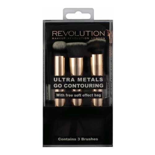 Набор кистей для макияжа Makeup Revolution Ultra Metals Go Contouring в Улыбка Радуги