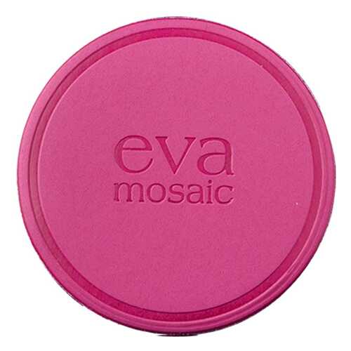 Пуфик для пудры EVA MOSAIC Малиновый в Улыбка Радуги