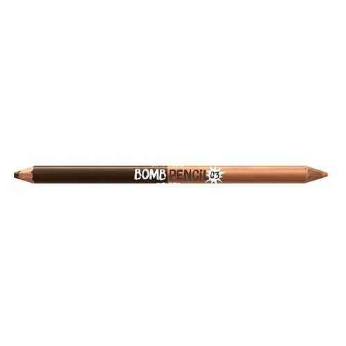 Карандаш для глаз Beauty Bomb двухсторонний, тон 03 в Улыбка Радуги