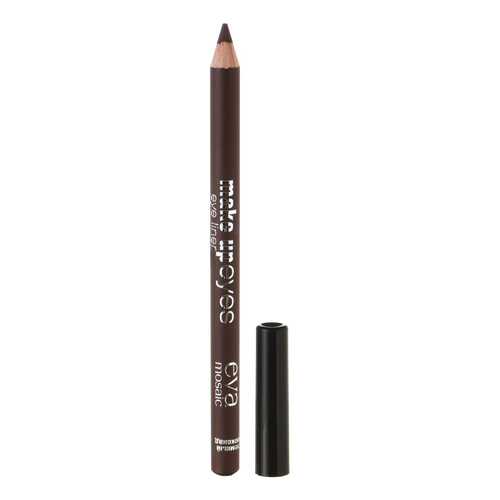 Карандаш для глаз Eva Mosaic Make Up Eyes Темный шоколад 1,1 г в Улыбка Радуги