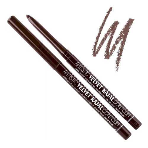 Карандаш для глаз механический Relouis Artistic Velvet Kajal Contour тон 02 шоколадный в Улыбка Радуги