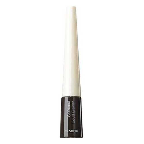 Подводка для глаз жидкая The Saem Saemmul Liquid Eyeliner 02. Deep Brown 4,5гр в Улыбка Радуги