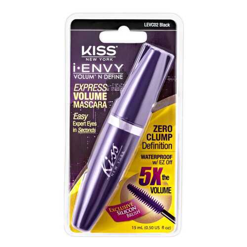 Тушь для ресниц Kiss I Envy Mascara Clamshell LEVC02 в Улыбка Радуги
