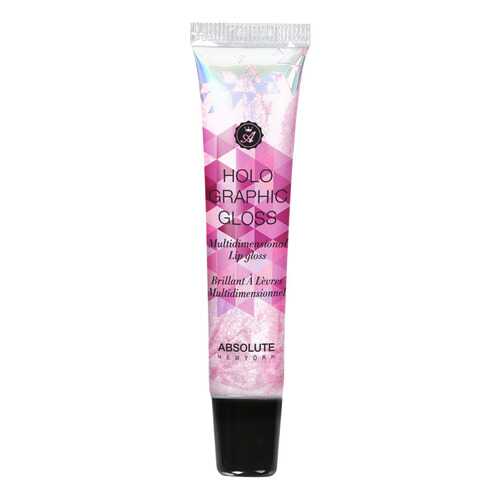 Блеск для губ ABSOLUTE NEW YORK Holographic Lip Gloss MLHG05 Pink Gem 16 мл в Улыбка Радуги