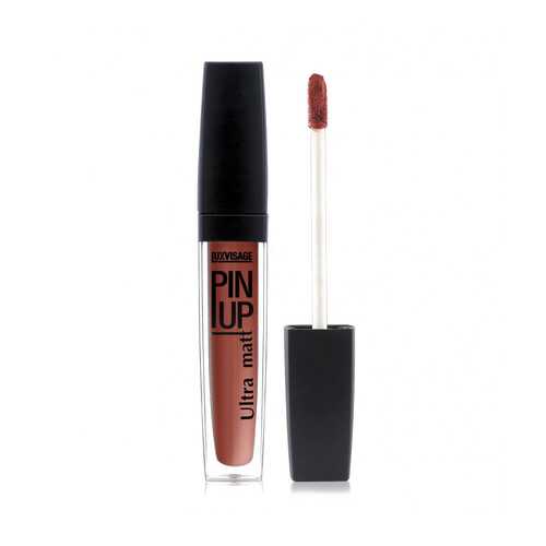Блеск для губ Luxvisage Pin Up Ultra Matt Ультраматовый Финиш, Тон 38 Espresso в Улыбка Радуги