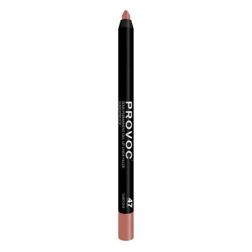 Карандаш для губ Provoc Gel Lip Liner 47 Бежево-розовый 9 г в Улыбка Радуги