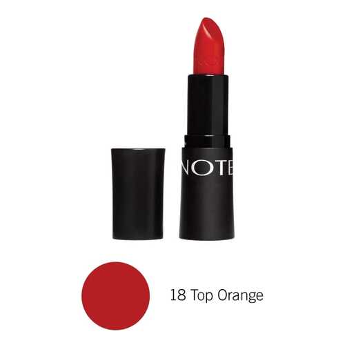 Помада Note Ultra Rich Top Orange Темно-красный в Улыбка Радуги