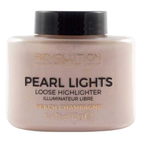 Хайлайтер Makeup Revolution Pearl Lights Loose Highlighter Peach Champagne 42 г в Улыбка Радуги