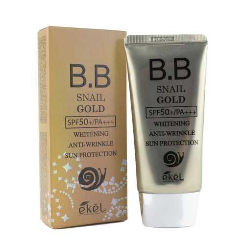 Крем BB солнцезащитный Ekel BB Cream Snail Gold SPF 50 PA ВВ 50 мл в Улыбка Радуги