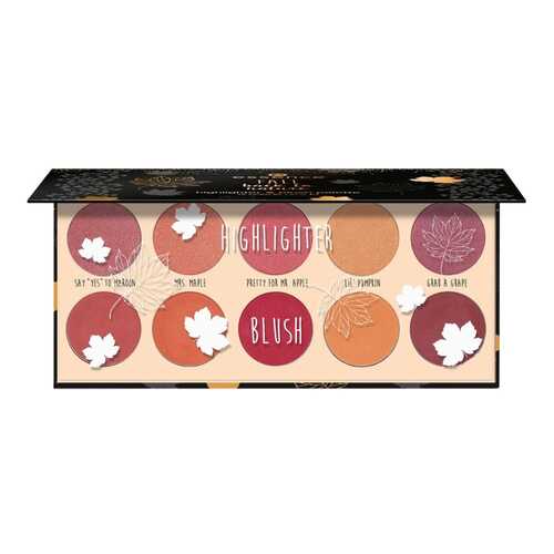 Набор для макияжа essence Fall Back To Nature Highlighter & Blush Palette в Улыбка Радуги