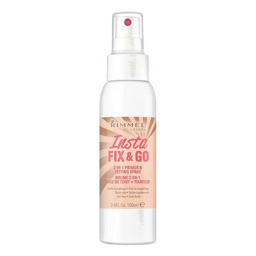 Основа для макияжа Rimmel Insta Fix And Go 2 in 1 Primer And Setting 100 мл в Улыбка Радуги