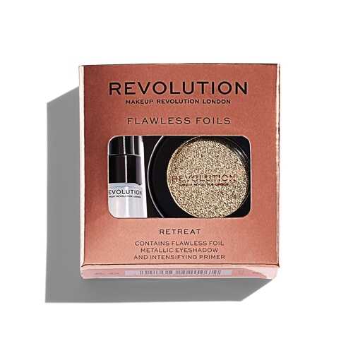 Праймер + тени для век Makeup Revolution Flawless Foils, Retreat в Улыбка Радуги