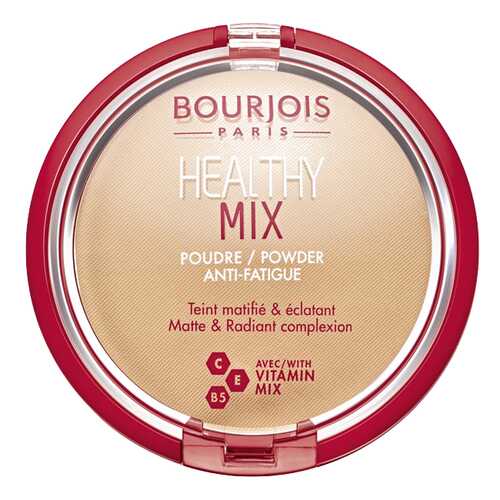 Пудра Bourjois Healthy Mix Powder 02 Светло-бежевый в Улыбка Радуги