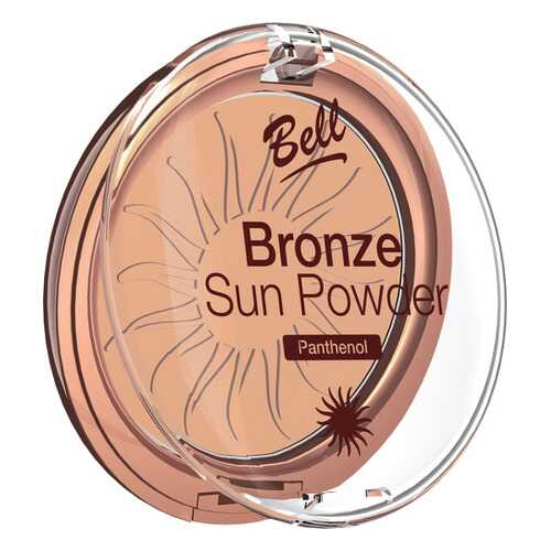 Пудра бронзирующая с пантенолом BELL Bronze Sun Powder Panthenol, тон 24 Светло-розовый в Улыбка Радуги