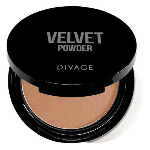 Пудра DIVAGE Compact Powder Velvet, тон №5202 в Улыбка Радуги