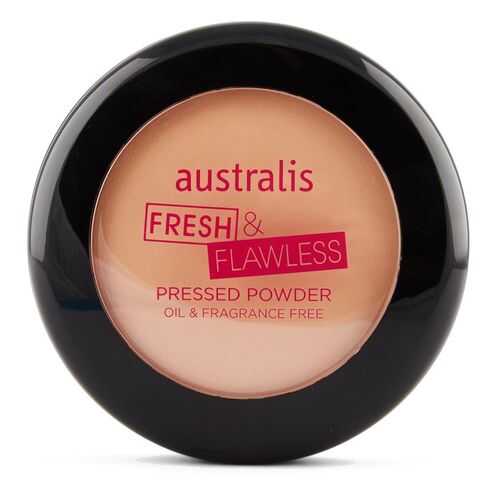 Пудра компактная - Australis Fresh&Flawless Pressed Powder Darkest Brown в Улыбка Радуги