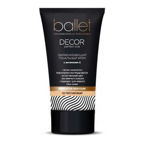 Тональный крем Ballet DECOR тон персиковый 53 г в Улыбка Радуги