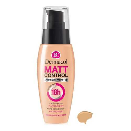 Тональный крем Dermacol Matt Control Матирующий с дозатором тон № 1.5 в Улыбка Радуги