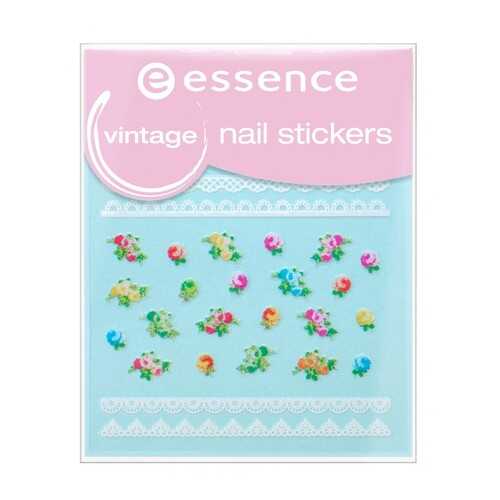Наклейки для ногтей Essence -nail stickers-vintage - тон 18 в Улыбка Радуги