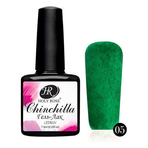 Гель-лак Holy Rose Chinchilla Ярко-зеленый №5 7,3мл в Улыбка Радуги