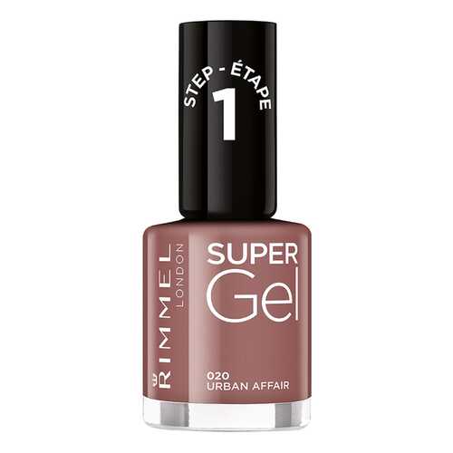Лак для ногтей Rimmel Super Gel Urban Affair 020 12 мл в Улыбка Радуги