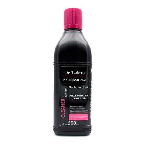 De Lakrua Professional Обезжириватель для ногтей Cleaner 05 л в Улыбка Радуги
