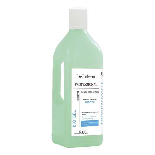 Жидкость для снятия лака De Lakrua Professional Biogel Remover 1000 мл в Улыбка Радуги