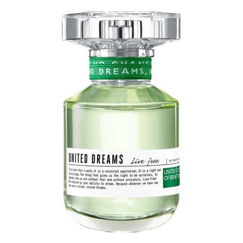 Туалетная вода Benetton United Dreams Live Free 50 мл в Улыбка Радуги