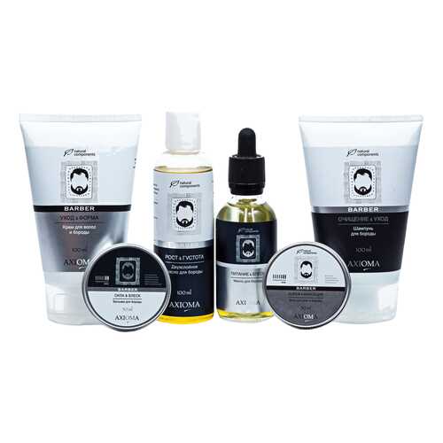 Подарочный набор для бороды и усов AXIOMA Barber в Улыбка Радуги