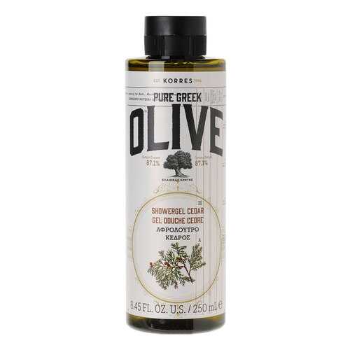 Гель для душа Korres Pure Greek Olive Cedar 250 мл в Улыбка Радуги