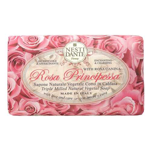Косметическое мыло Nesti Dante Rose Principessa 150 г в Улыбка Радуги