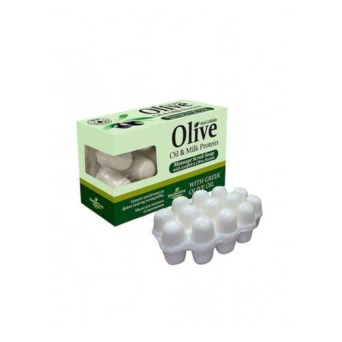 Массажное мыло-пилинг HerbOlive, Oil & Milk Protein, 100 г в Улыбка Радуги