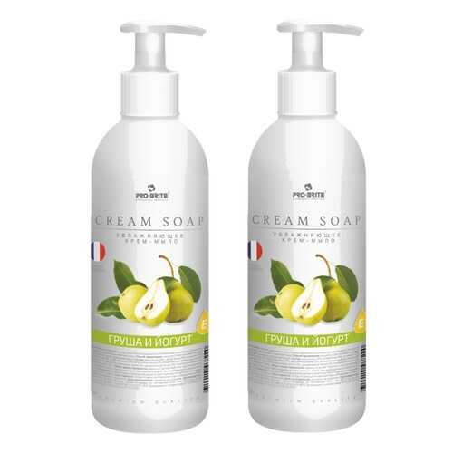 Pro-Brite Cream Soap Жидкое крем-мыло Груша и йогурт 500мл - 2 шт в Улыбка Радуги
