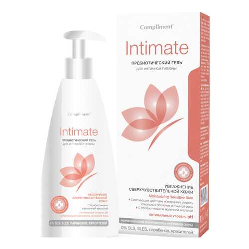 Средство для интимной гигиены Compliment Intimate С пребиотиками 250 мл в Улыбка Радуги