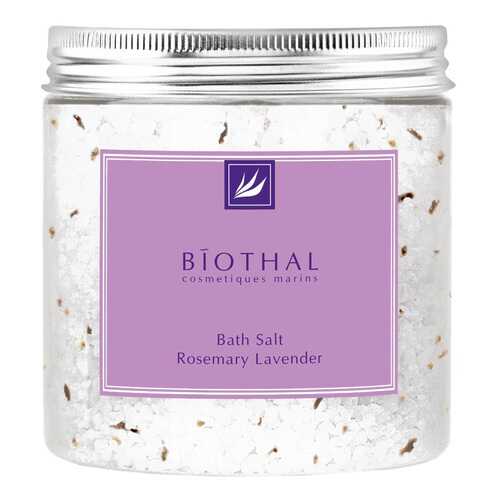 Соль для ванн Biothal Bath Salt Rosemary Lavender 500 мл в Улыбка Радуги