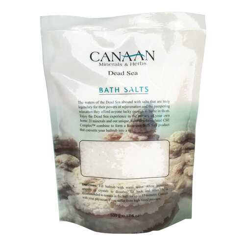 Соль для ванн Canaan Minerals & Herbs Bath Salts 500 г в Улыбка Радуги
