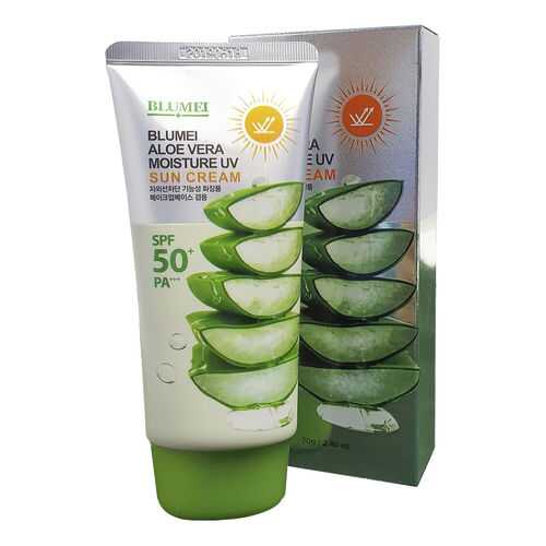 Cолнцезащитный крем Blumei Jeju Moisture Aloe Vera Sun Cream SPF50+ PA+++ 70 мл в Улыбка Радуги